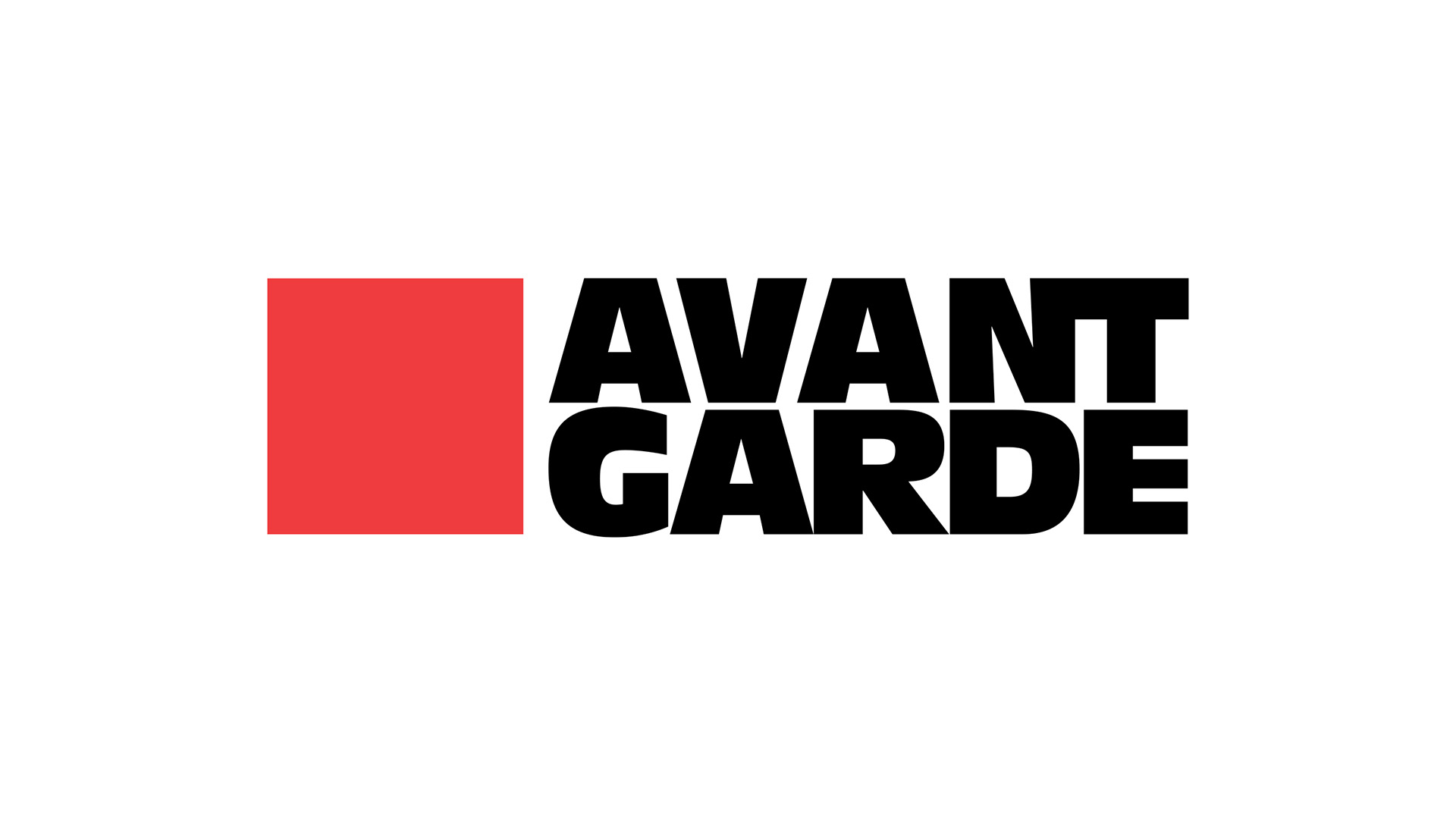 Утверждённый логотип для санкт-петербургского бизнес-центра «Авангард»