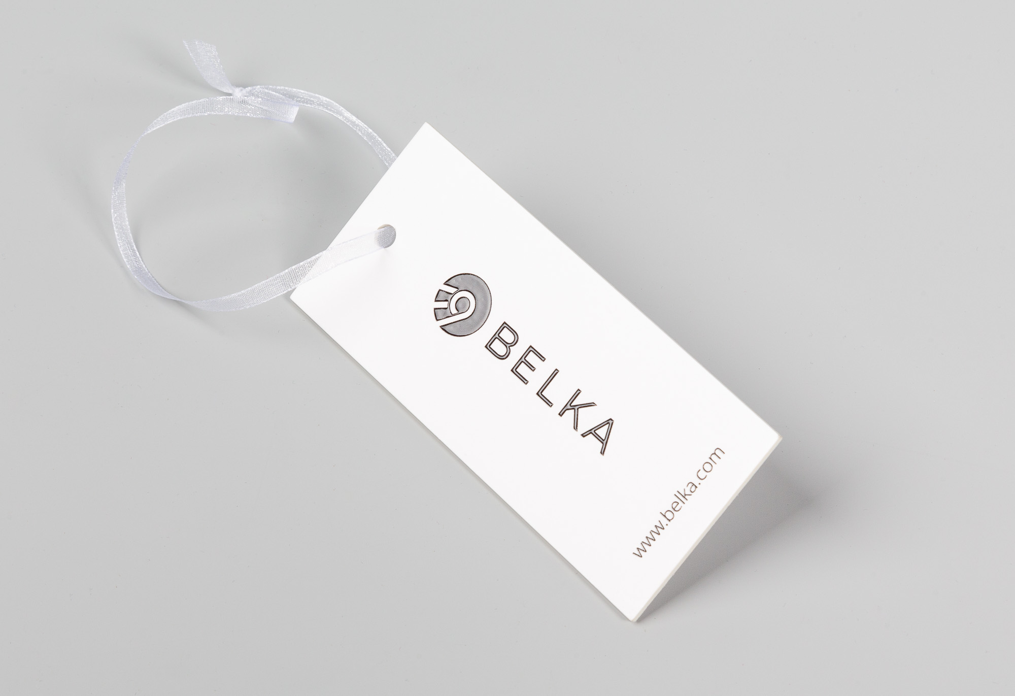 Дизайн бирки  для модного бренда BELKA 