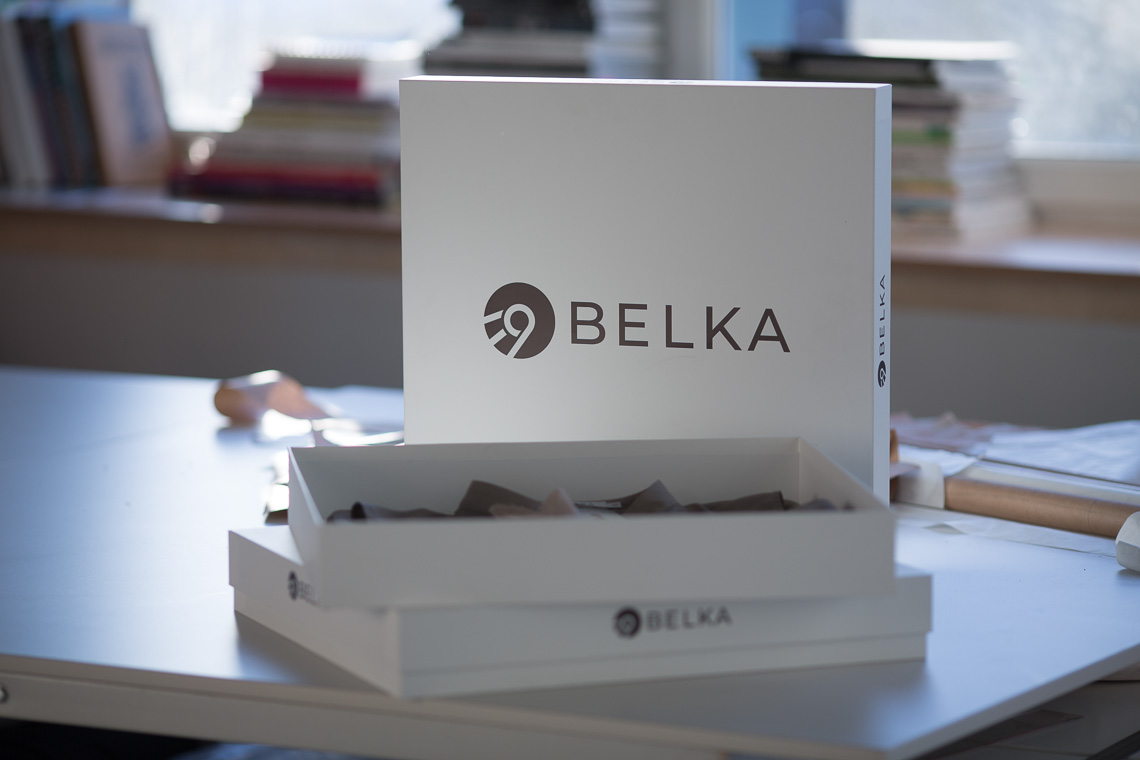 По заказу модного бренда Belkafashion студия разработала фирменный блок «Belka»