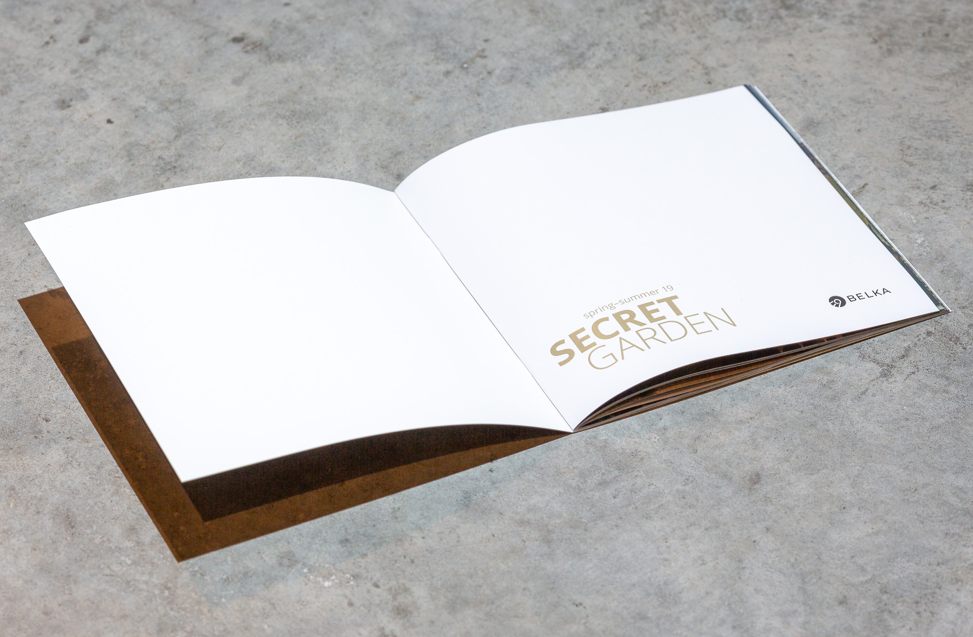 Лукбук «Secret Garden», полиграфия, брошюра, мода